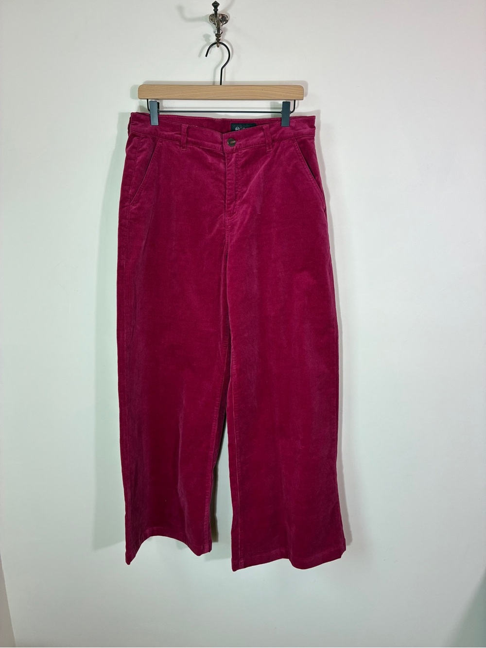 Adriano Goldshmied Stella Wide Leg Low Slung Corduroy Palazzo Pants